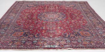 Rug, Keshan, signed, approx. 385 x 300 cm.