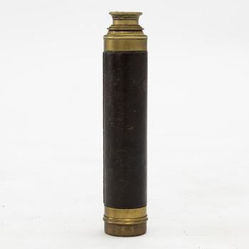 Three Telescopes. military, of which one by J L Rose Uppsala, 18th/19th century.