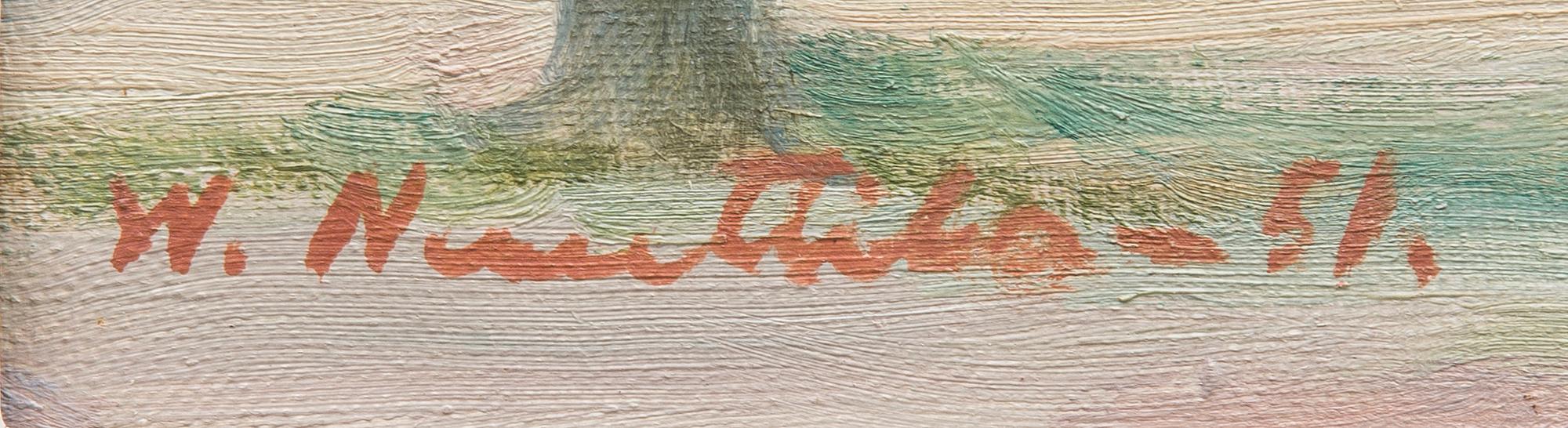 VÄINÖ NUUTTILA, oil on canvas, signed and dated -51.