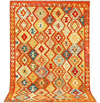 Matta, Kelim, Afghanistan, ca 258 x 167 cm.