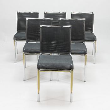 Alberto Meda, six 21st century 'Big frame 441' chairs for Alias.