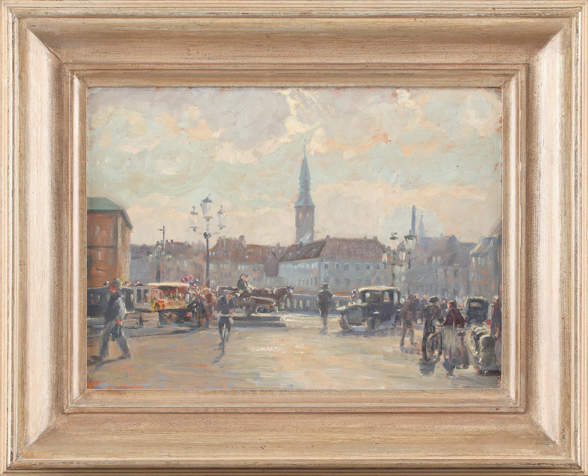AXEL KLEIMER, 2 st, oljor på pannå, varav en signerad och daterad 1931.