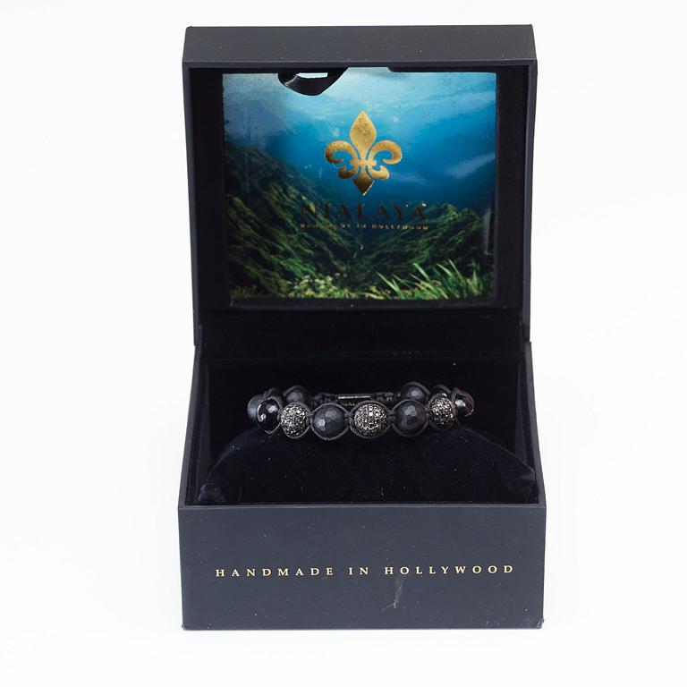 DIAMANTARMBAND, "Black Diamond Bracelet", unisex, Nialaya, 2014.