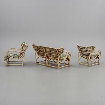 SOFFGRUPP, 3 delar, Viggo Boesen, Danmark.