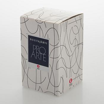 Oiva Toikka, glasfågel, signerad Oiva Toikka Nuutajärvi Notsjö Turun Sanomat.