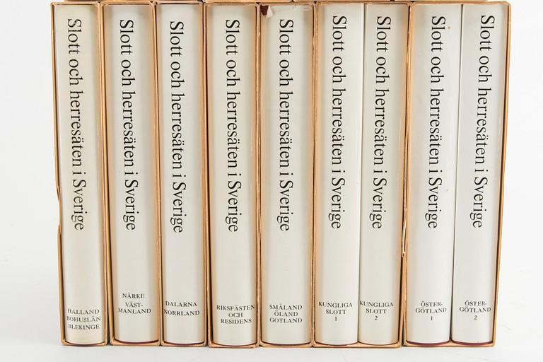 Book 18 vol "Swedish Castles and Manors in Sweden".