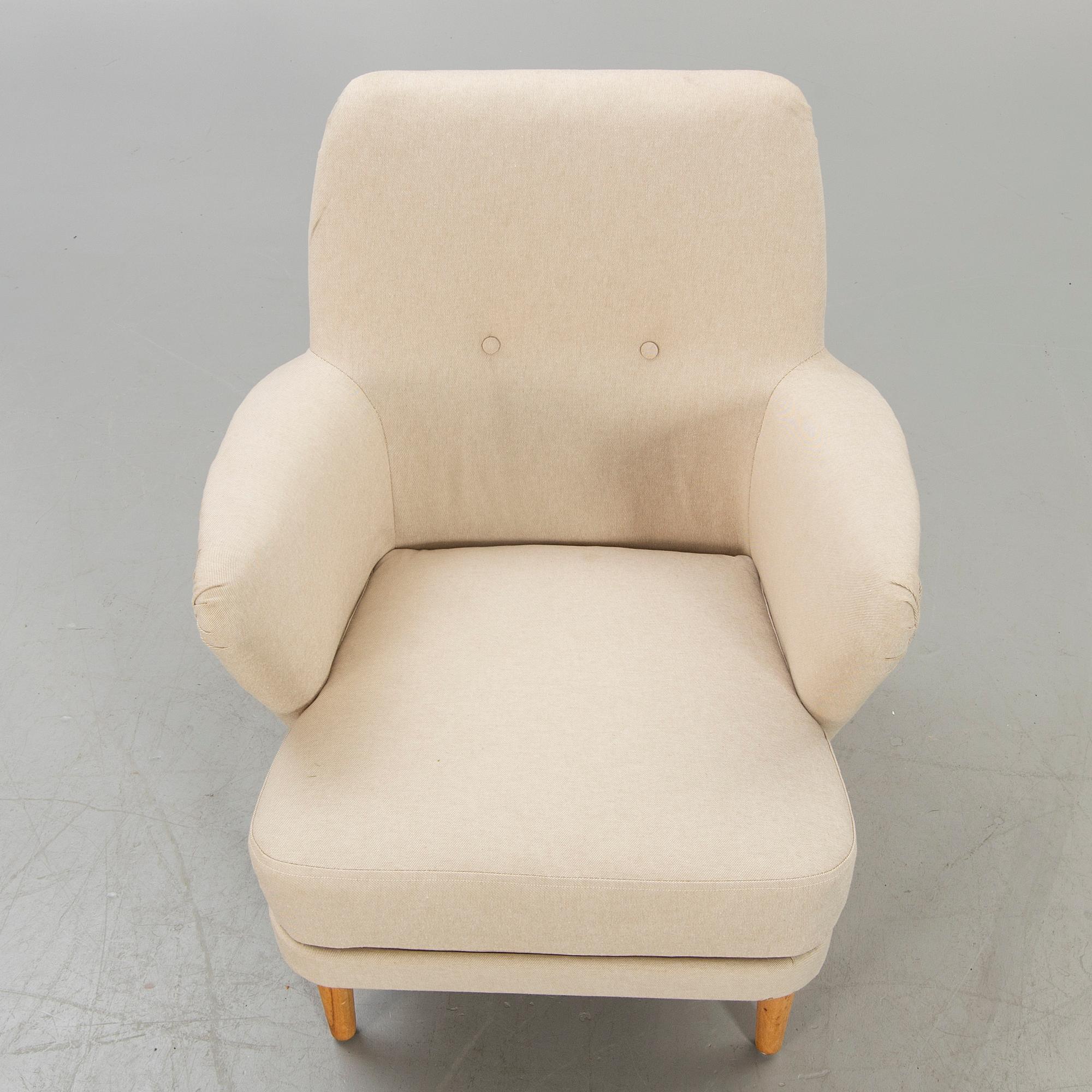 Svante Skogh, armchair, "model 827", Gemla AB Diö, 1950s.
