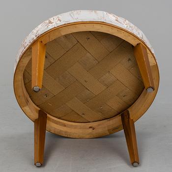 JOSEF FRANK, a model 647 stool, Svenskt Tenn, Sweden.