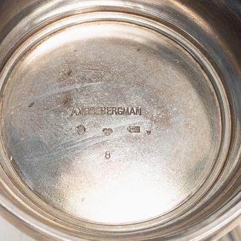Cup, 7 pcs, silver, including CG Hallberg, Stockholm 1918.
