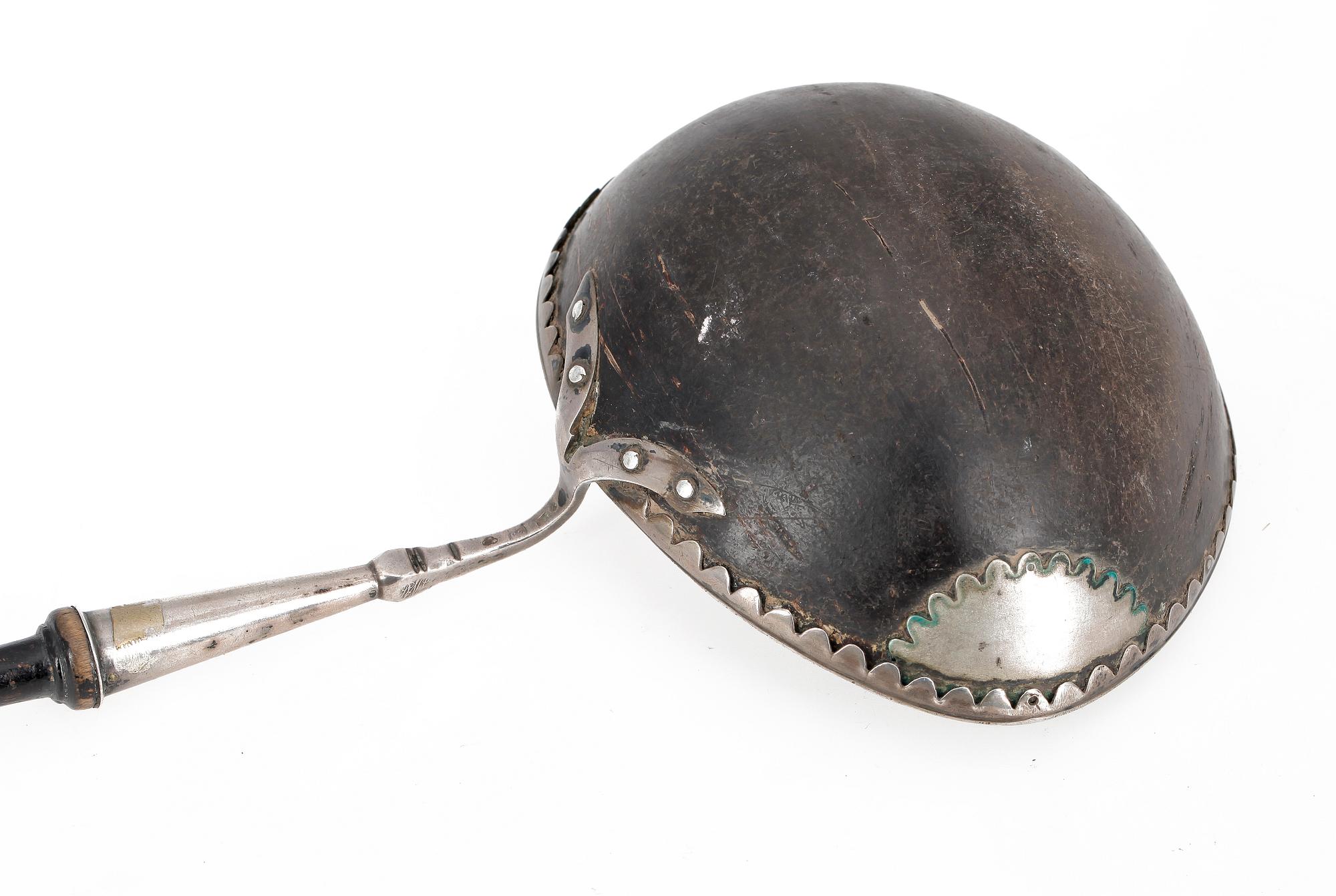 SOPPSLEV, silver/kokosnöt, Hälsingborg, 1830.