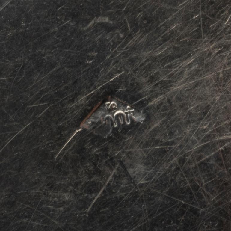 KASTRULL, Sterlingsilver Frankrike 1800-talets mitt.