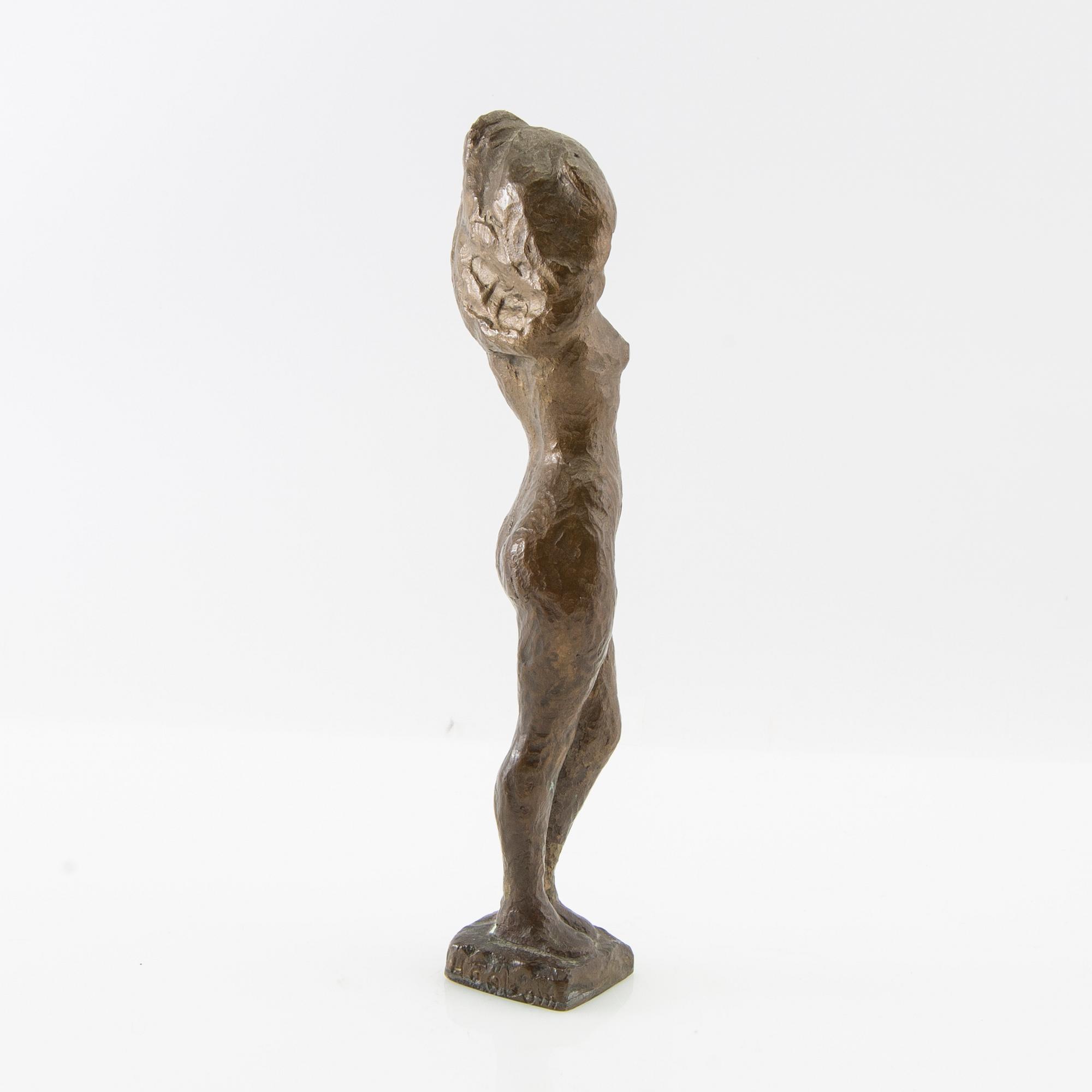 Helge Högbom, sculpture Nude model.
