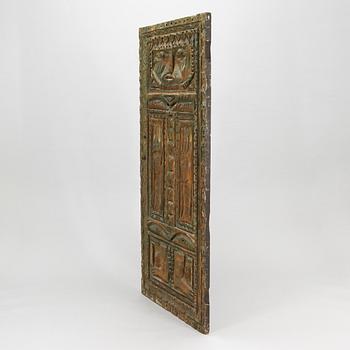 Alpo Jaakola, door/sculpture, painted wood.