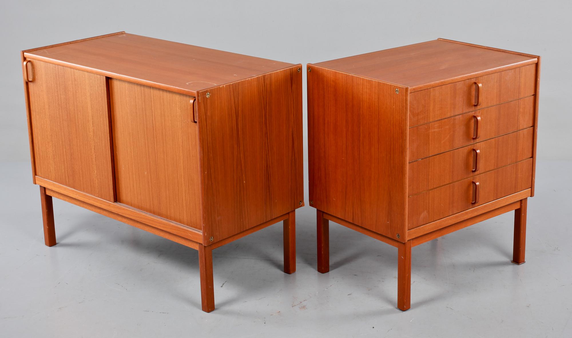 SIDEBOARD samt HURTS, Bertil Fridhagen, Bodafors, 1950/60-tal.