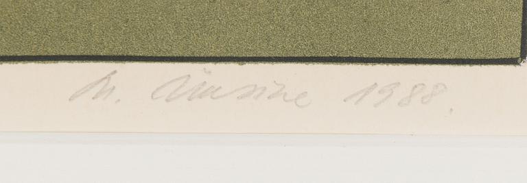 Marje Üksine, "Sügisene vaikelu II".