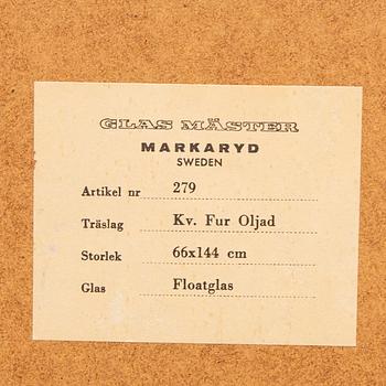 Spegel Glas Mäster, Markaryd 1970-tal.