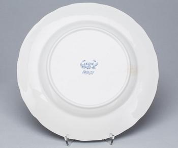 SERVISDELAR, 15 delar, flintgods, "Skåne", Rörstrand, 1900-tal.
