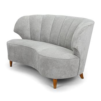 A mid-20th century sofa.