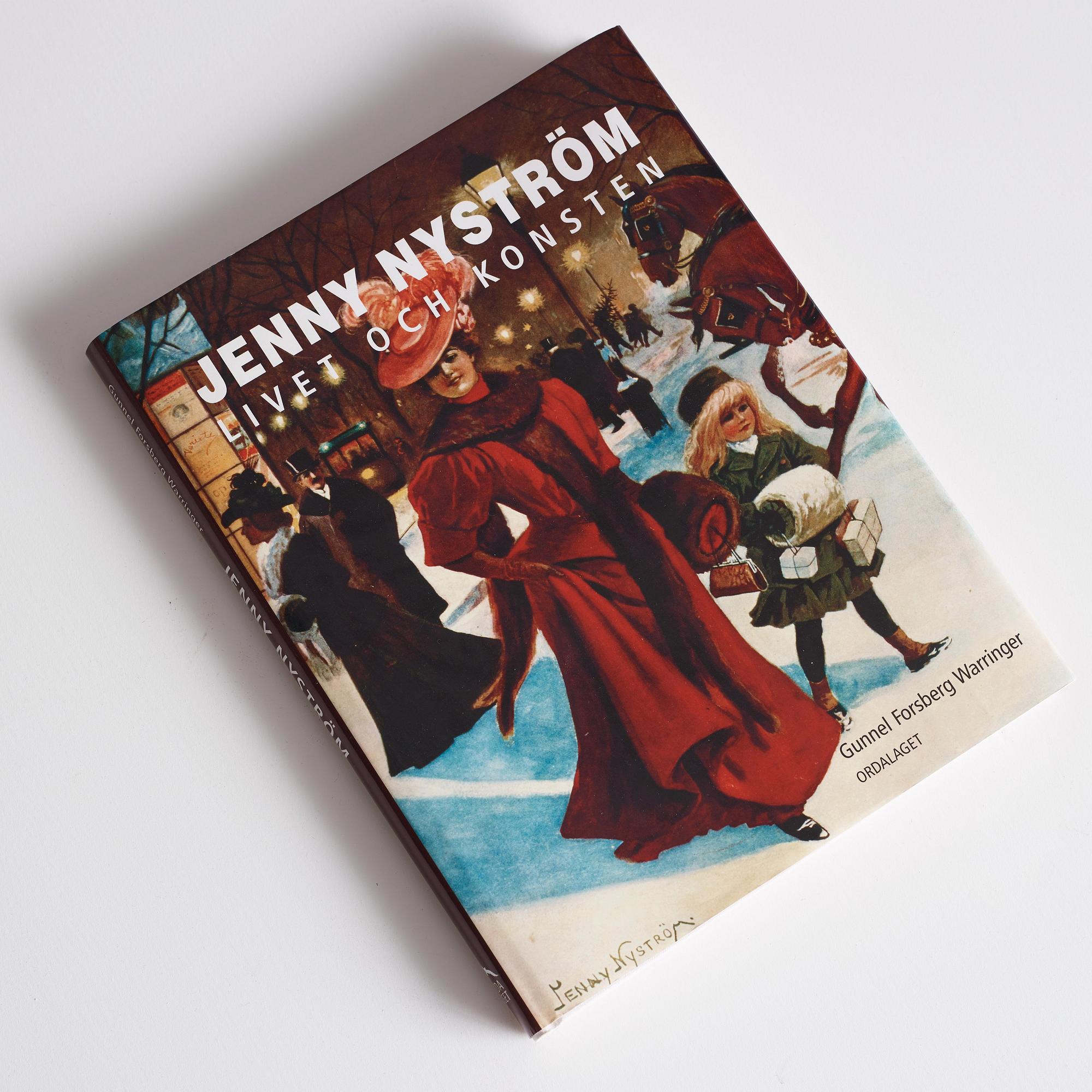 Jenny Nyström, Elegant lady Christmas shopping.