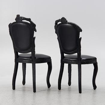 Maarten Baas, ten 'Smoke Dining Chair, Moooi, Netherlands, after 2002.