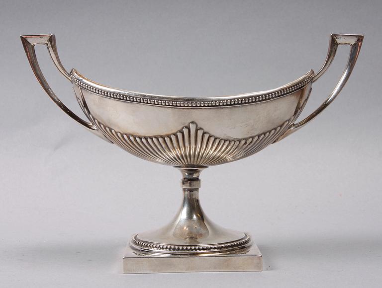SOCKERSKÅL, silver, Ryssland.