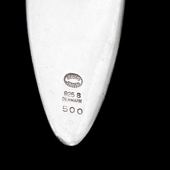 SMYCKEN, 3 delar, sterling silver, Georg Jensen, Danmark 1900-talets andra hälft.