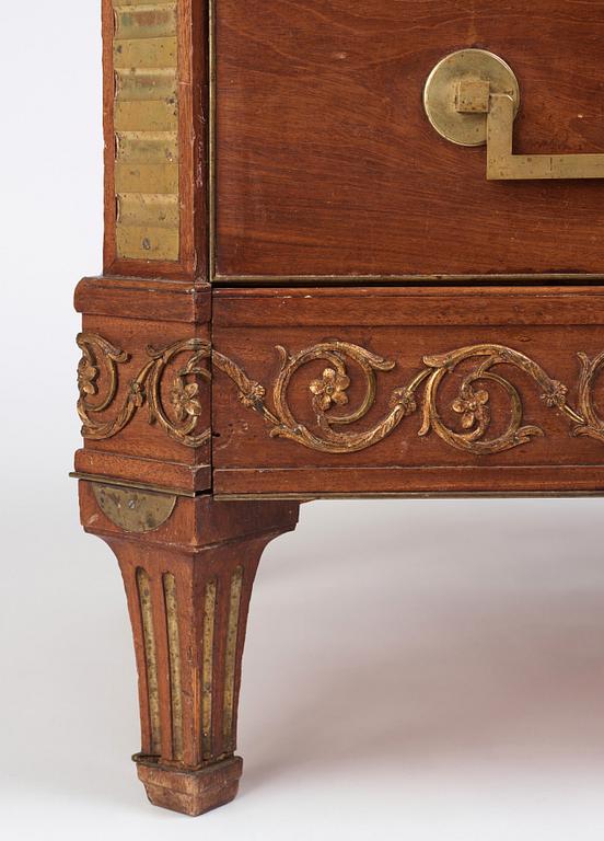 Byrå, tillskriven Fredrik August Eckstein (mästare i Stockholm 1794-1814), Sengustaviansk.