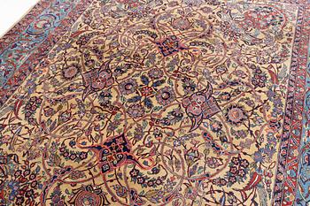 A semi-antique Sarouk carpet, approximately 322 x 240-245 cm.