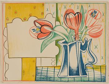 François Gilot, "Les Tulipes".