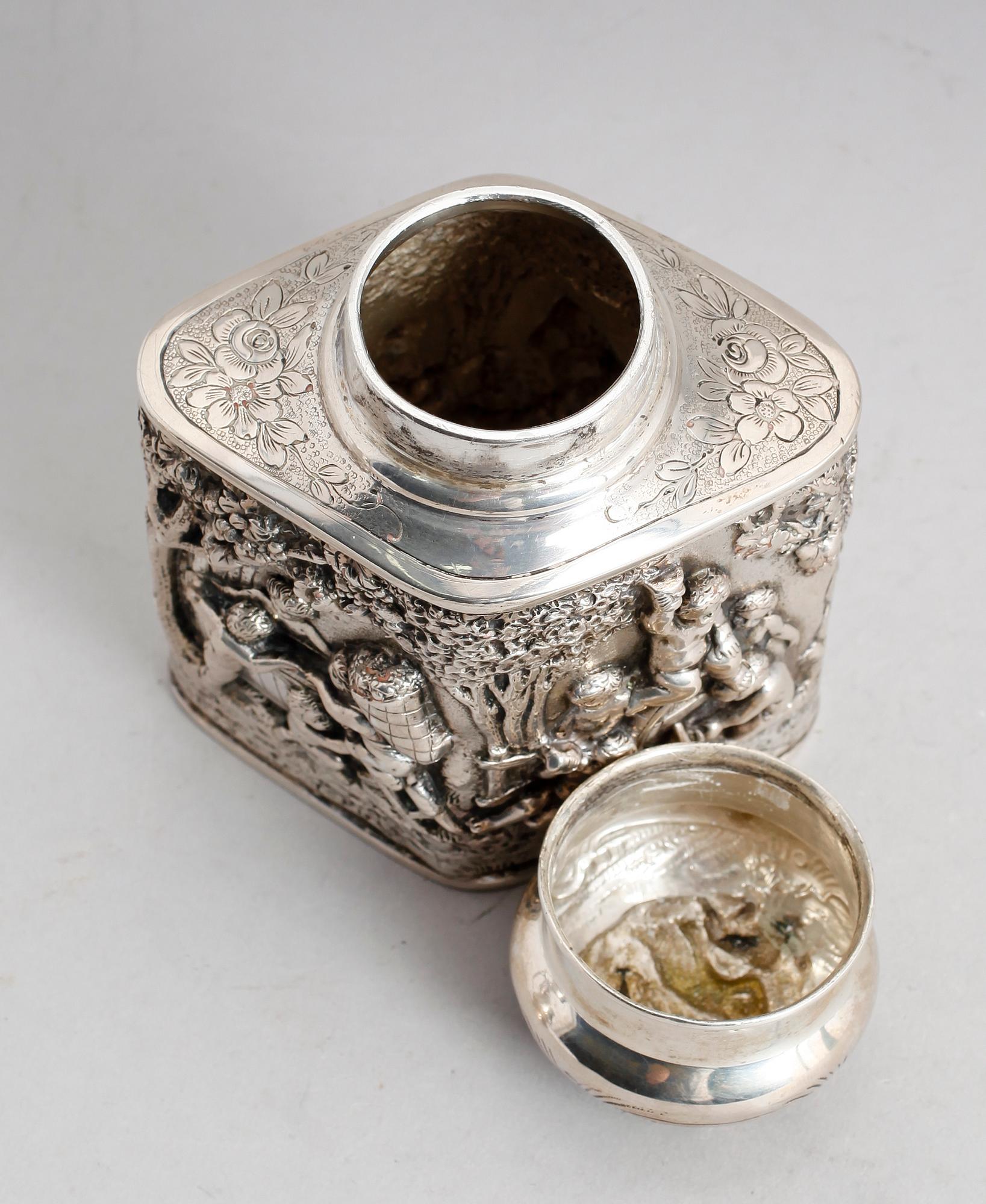 TEDOSA, silver, sannolikt Holland, sekelskiftet 1900. Vikt ca 357 gram.