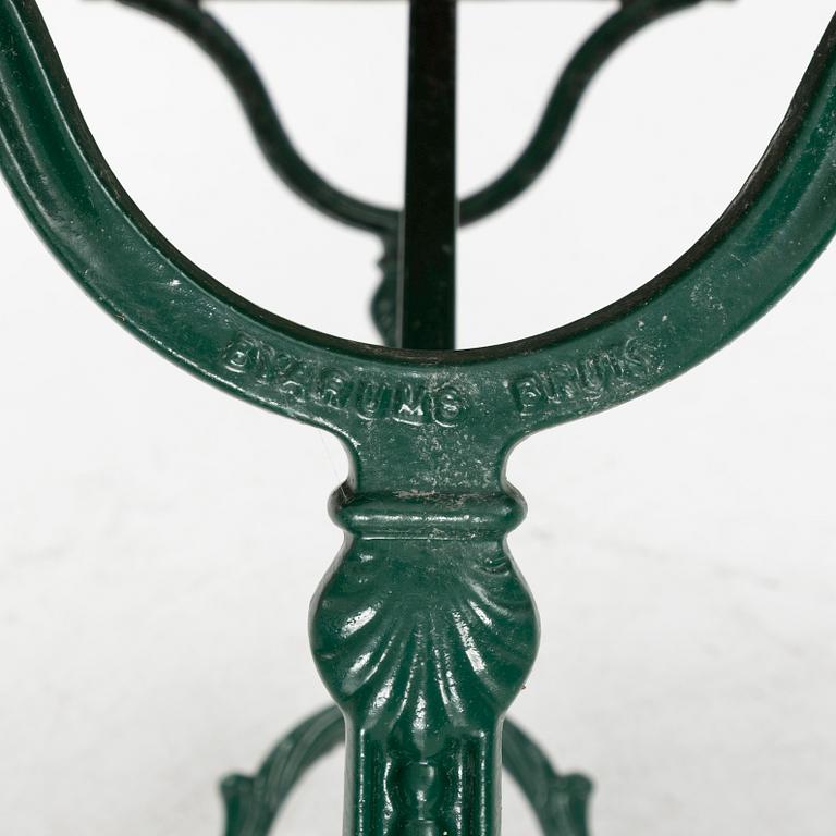 A garden set with table, sofas and chairs, Byarums Bruk, Sweden.