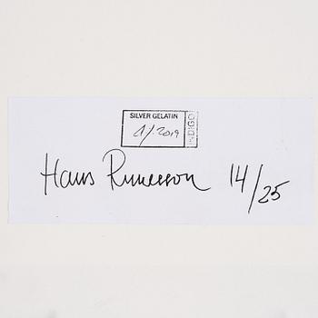 Hans Runesson, "Kvinnan med handväskan”, 1985.