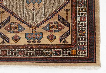 A Sarab runner, semi-antique, c. 350 x 90 cm.