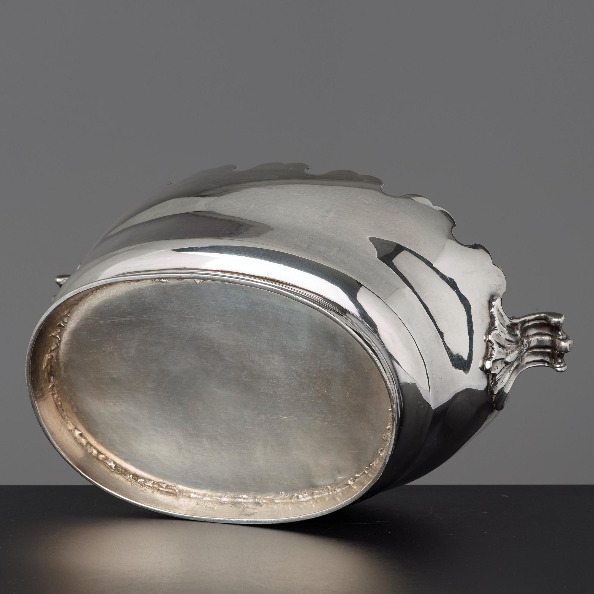 GLASSKÖLJARE, rokoko, 1700-talets andra hälft.