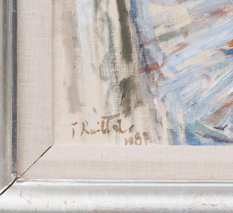 TAPANI RAITTILA, olja på pannå, signerad och daterad 1983.