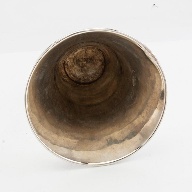 Cup/vase silver GAB Stockholm 1944.