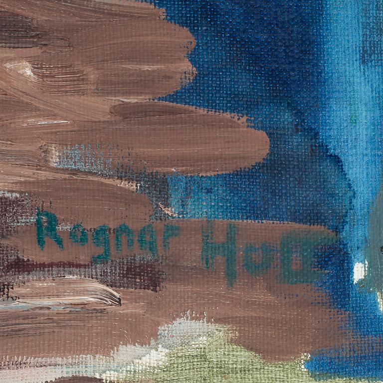 RAGNAR HULT. Olja på duk. Sign Ragnar Hult.