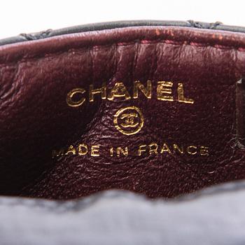 CHANEL Vintage Black Cell Phone Bag.