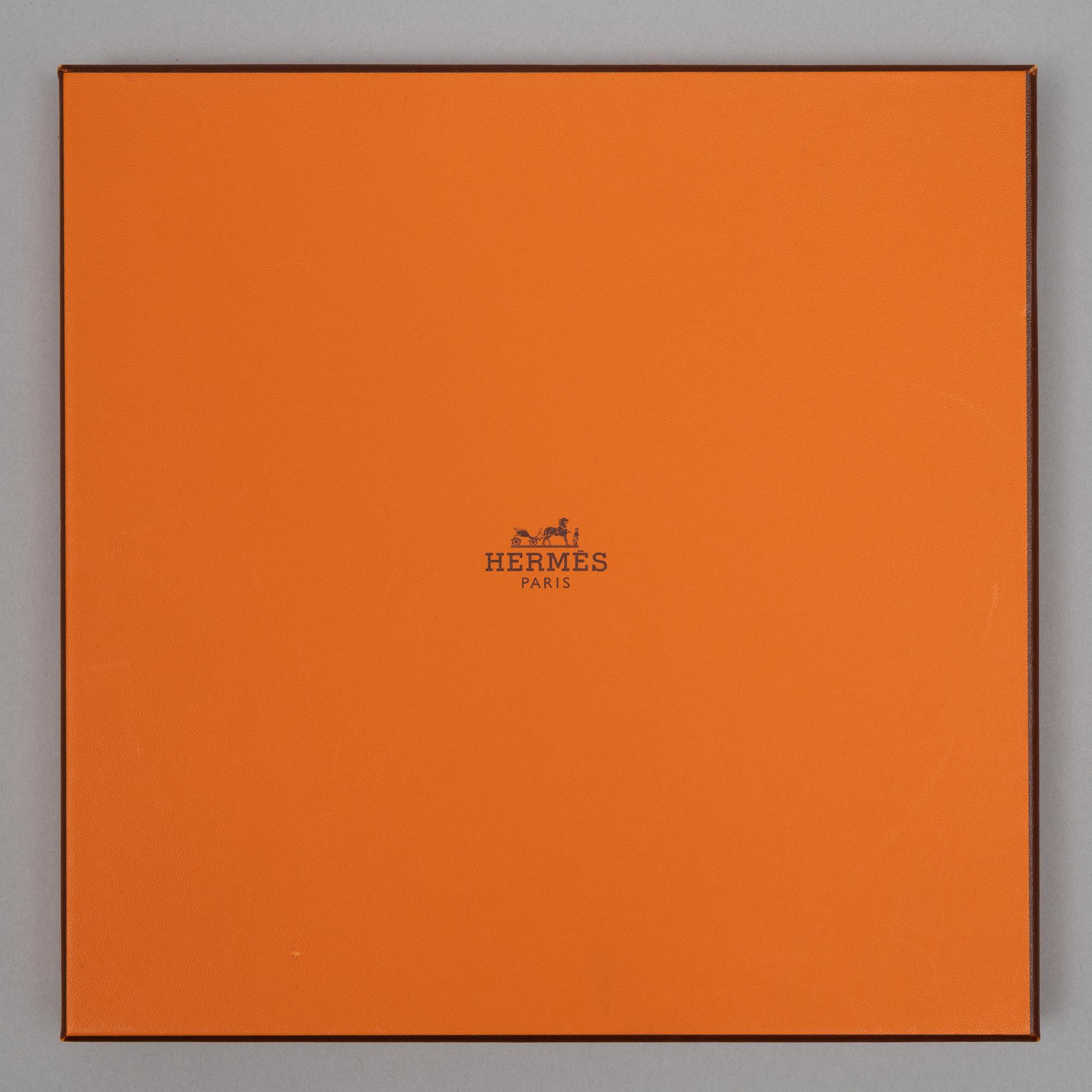 Hermès, scarf, "Helmets and Plumes".