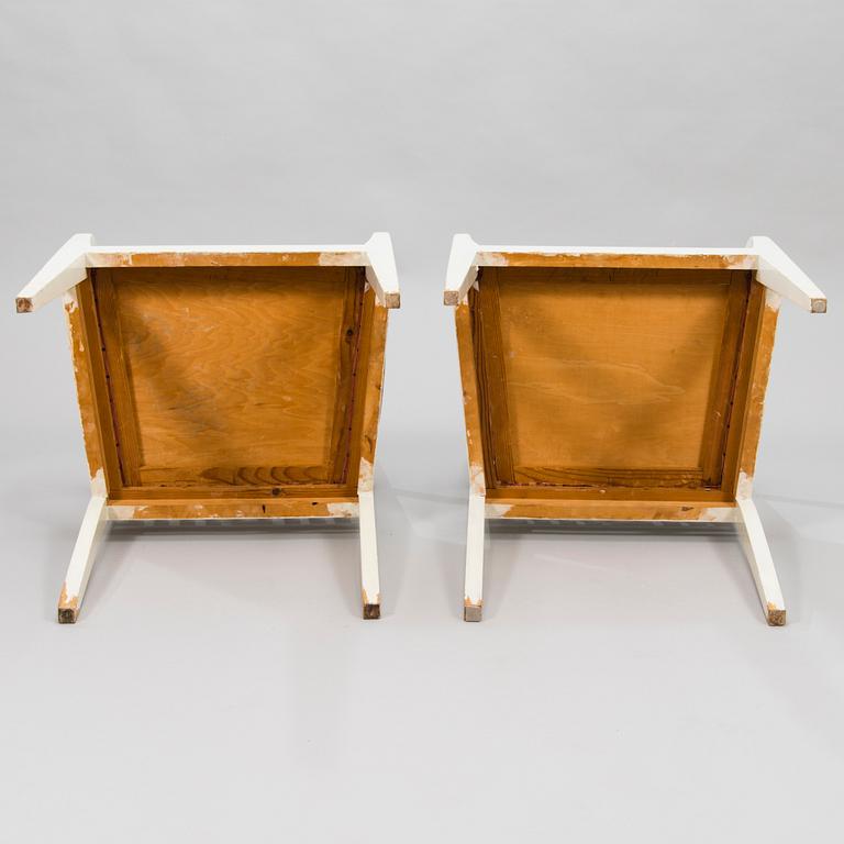 ELIEL SAARINEN, MÖBLEMANG, 4 delar.