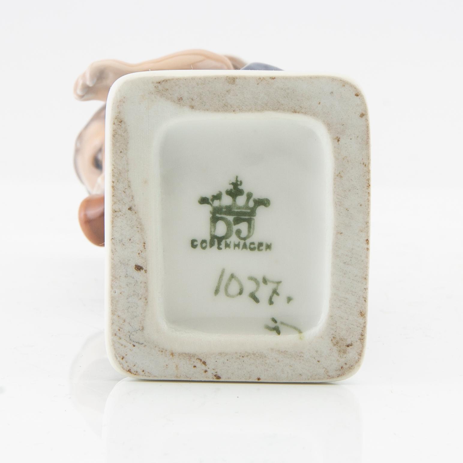 Figuriner 6 st Hutchenreuther/Dahl Jensen/Rosenthal 1900-talets mitt porslin.