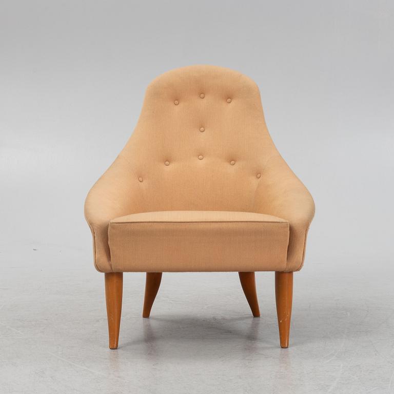 Kerstin Hörlin-Holmquist, fåtölj, "Lilla Eva", ur Nordiska Kompaniets "Triva"-serie.