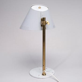 BORDSLAMPA, modell 9227, Paavo Tynell, stämplad Idman. 1900-talets mitt.