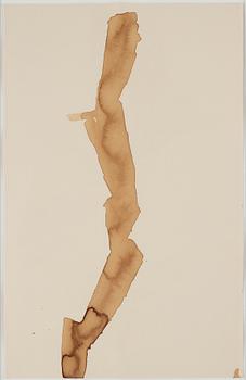 JAMES BROWN, drawing signed and dated 1988 on verso.