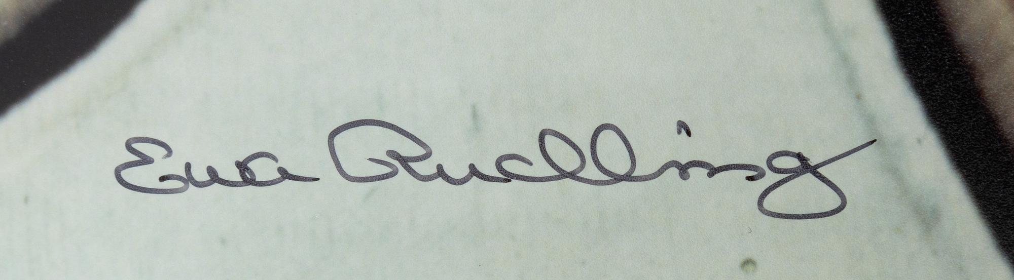 Ewa Rudling, photograph signed.