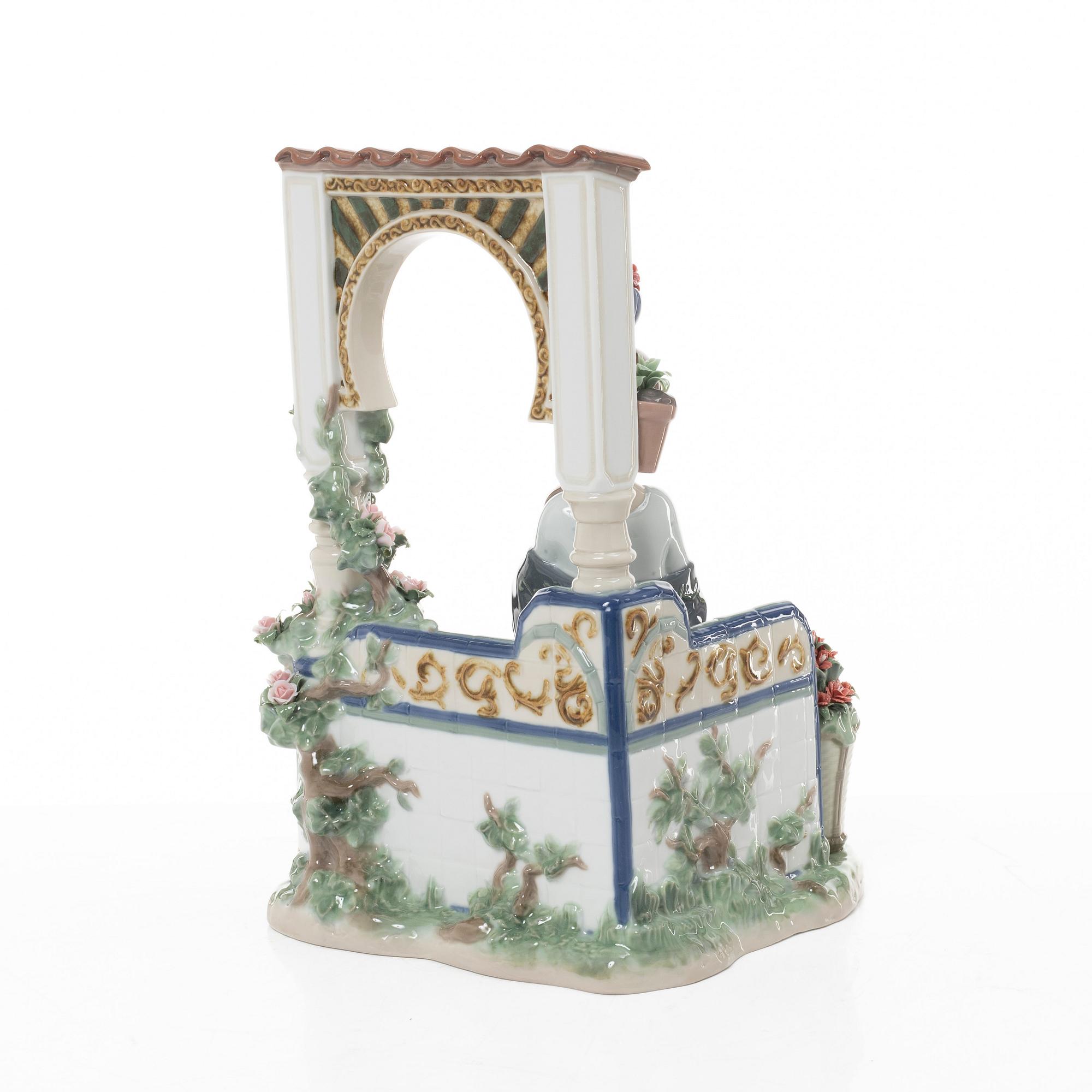 José Santaeulalia, figurine, "Andalusian spring", Lladró, Spain.