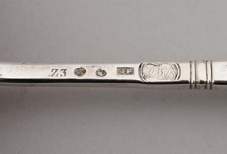 SOPPSLEV, silver, 1830.