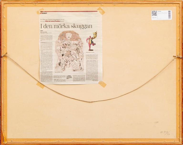 Niki de Saint Phalle, lithograph in colours signed and numbered 73/300.