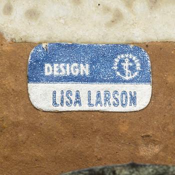 LISA LARSON, 4 delar, stengods, Gustavsberg, 1950-tal.