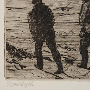 Hans Wigert, Stroll under the starry sky.